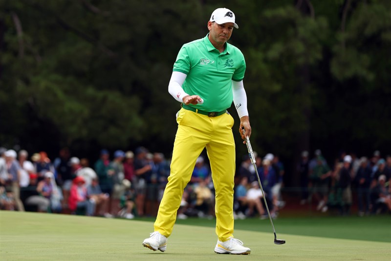 Trang Phục Phong Cách The Masters Của Vợ Chồng Sergio Garcia