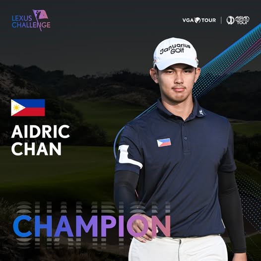 AIDRIC CHAN VÔ ĐỊCH LEXUS CHALLENGE 2025