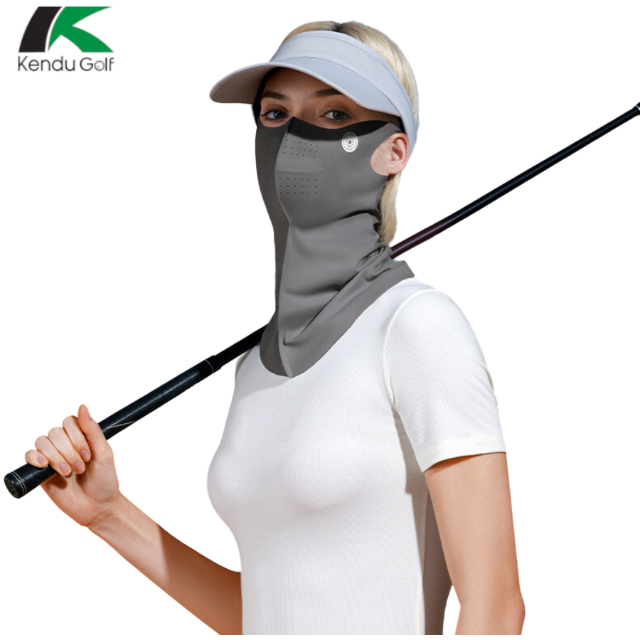 Khẩu Trang Golf GoLoveJoy Đen/Xám (KTGL001)