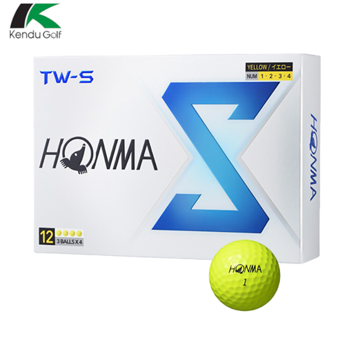 Bóng Golf Honma TW-S Màu Vàng