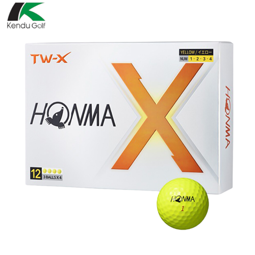 Bóng Golf Honma TW-X Màu Vàng