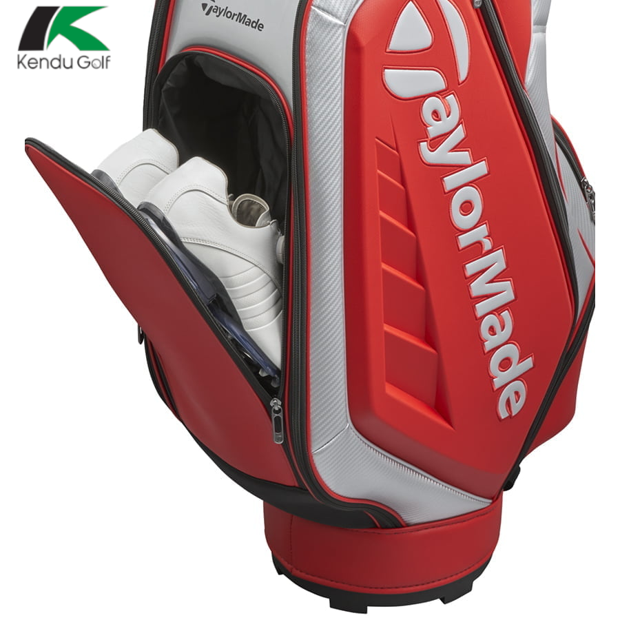 Túi Gậy Golf TaylorMade Austec Caddy Bag Đỏ/Xám