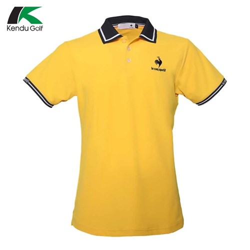 Áo Golf Nam Ngắn Tay Le Coq Sportif QGMSJA44-YL00 (ANLC002)