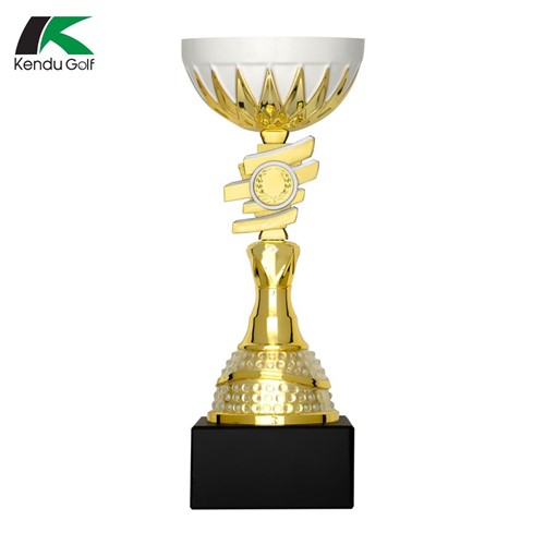 Cúp Golf Kim Loại Tổng Hợp Vàng MLG0036