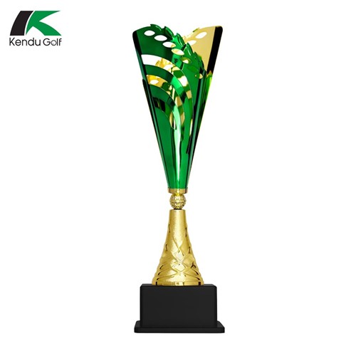 Cúp Golf Kim Loại Tổng Hợp Vàng MZG0060