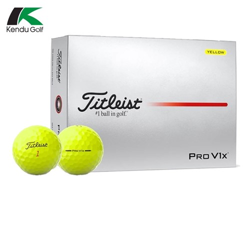 Bóng Golf Titleist 25 Pro V1X Yellow DZ-T2149S (BGTT027)
